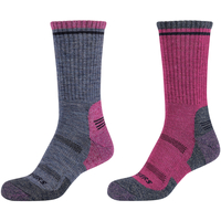 Ondergoed Dames Sportsokken Skechers 2PPK Women Trail Wool Socks Roze
