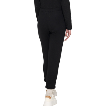 Luna Chino broek met hoge taille Inspired  Splendida Zwart