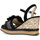 Schoenen Dames Sandalen / Open schoenen Café Noir C1HA9140 Zwart