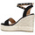 Schoenen Dames Sandalen / Open schoenen Café Noir C1XA9905 Zwart
