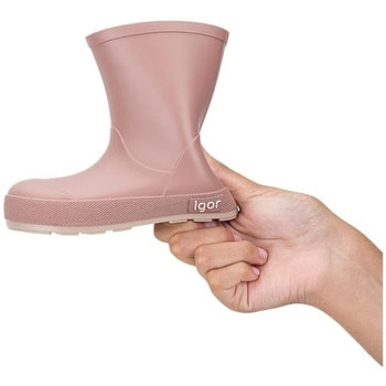 IGOR Baby Boots Yogi DK Barefoot - Rosa Roze