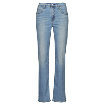 Textiel Dames Straight jeans Levi's 724 HIGH RISE STRAIGHT Lightweight Cool / Journey