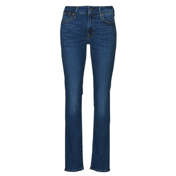 Textiel Dames Skinny jeans Levi's 712 SLIM WELT POCKET Blauw / Wave