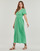 Textiel Dames Lange jurken Vero Moda VMNATALI Groen