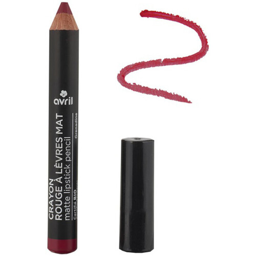 schoonheid Dames Lipstick Avril Biologisch gecertificeerd Mat Lip Potlood Rood