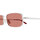 Horloges & Sieraden Zonnebrillen Gucci Occhiali da Sole  GG1457S 004 Logo Zilver