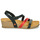 Schoenen Dames Sandalen / Open schoenen Art I LIVE Zwart / Rood