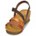 Schoenen Dames Sandalen / Open schoenen Art I LIVE Bruin / Oranje / Roze