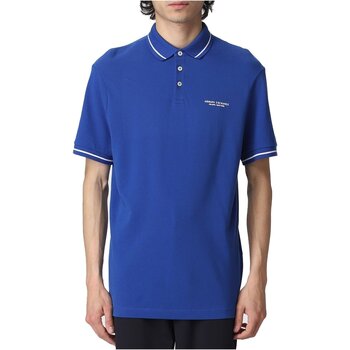 Textiel Heren T-shirts & Polo’s EAX 8NZFFM ZJ5DZ Blauw