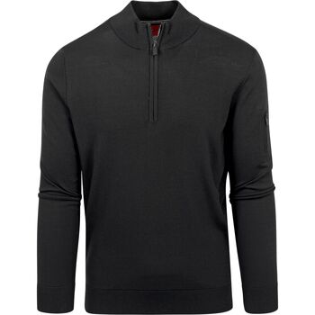 Textiel Heren Sweaters / Sweatshirts Suitable Half Zip Trui Rafe Zwart Zwart