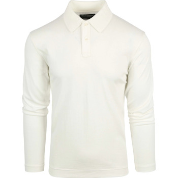 Marc O'Polo T-shirt Knitted Poloshirt Wit