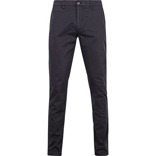 Textiel Heren Broeken / Pantalons Suitable Chino Plato Navy Blauw