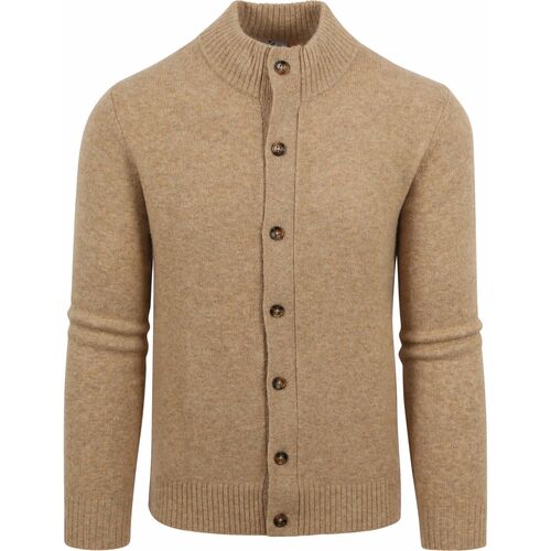 Textiel Heren Sweaters / Sweatshirts Suitable Vest Austus Wolmix Beige Beige