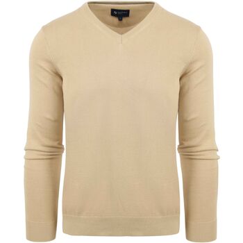 Textiel Heren Sweaters / Sweatshirts Suitable Respect Vinir Pullover Beige Beige