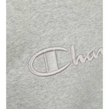 Champion Sweater Logo Lichtgrijs Grijs