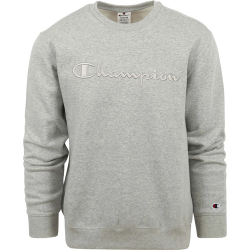 Textiel Heren Sweaters / Sweatshirts Champion Sweater Logo Lichtgrijs Grijs