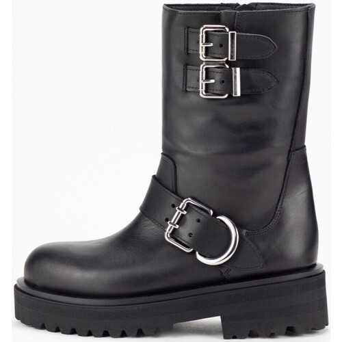 Schoenen Dames Laarzen Alpe Botines  en color negro para Zwart