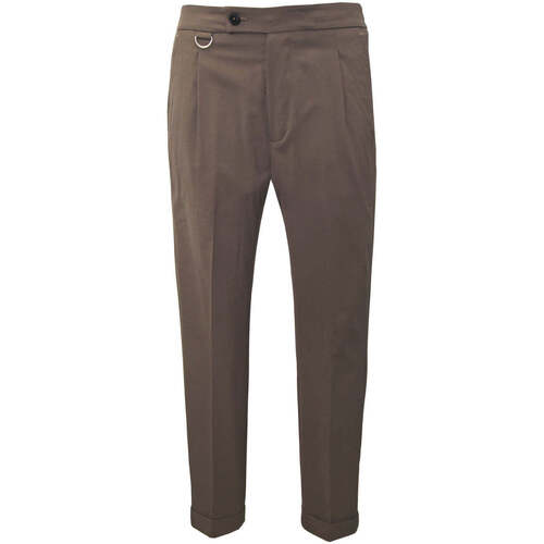 Textiel Heren Broeken / Pantalons Low Brand  Bruin