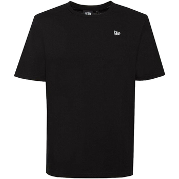 Textiel Heren T-shirts korte mouwen New-Era NE Essentials Tee Zwart