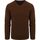 Textiel Heren Sweaters / Sweatshirts Suitable Pullover Wol V-Hals Bruin Bruin