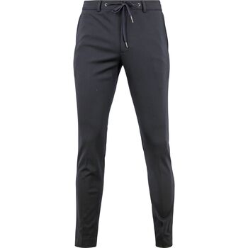 Textiel Heren Broeken / Pantalons Suitable Pantalon Jersey Navy Blauw