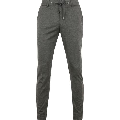 Textiel Heren Broeken / Pantalons Suitable Pantalon Jersey Antraciet Grijs