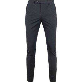 Textiel Heren Broeken / Pantalons Suitable Pantalon Sneaker Navy Blauw