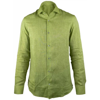 Textiel Heren Overhemden lange mouwen Moorer  Groen