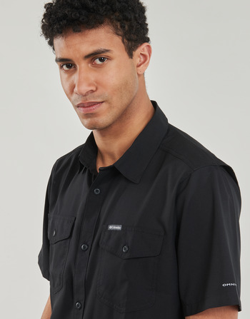 Columbia Utilizer II Solid Short Sleeve Shirt Zwart