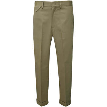 Textiel Heren Broeken / Pantalons Low Brand  Groen
