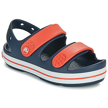 Schoenen Kinderen Sandalen / Open schoenen Crocs Crocband Cruiser Sandal K Marine / Rood