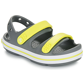 Schoenen Kinderen Sandalen / Open schoenen Crocs Crocband Cruiser Sandal T Grijs / Geel