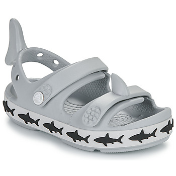 Schoenen Kinderen Sandalen / Open schoenen Crocs Crocband Cruiser Shark SandalT Grijs
