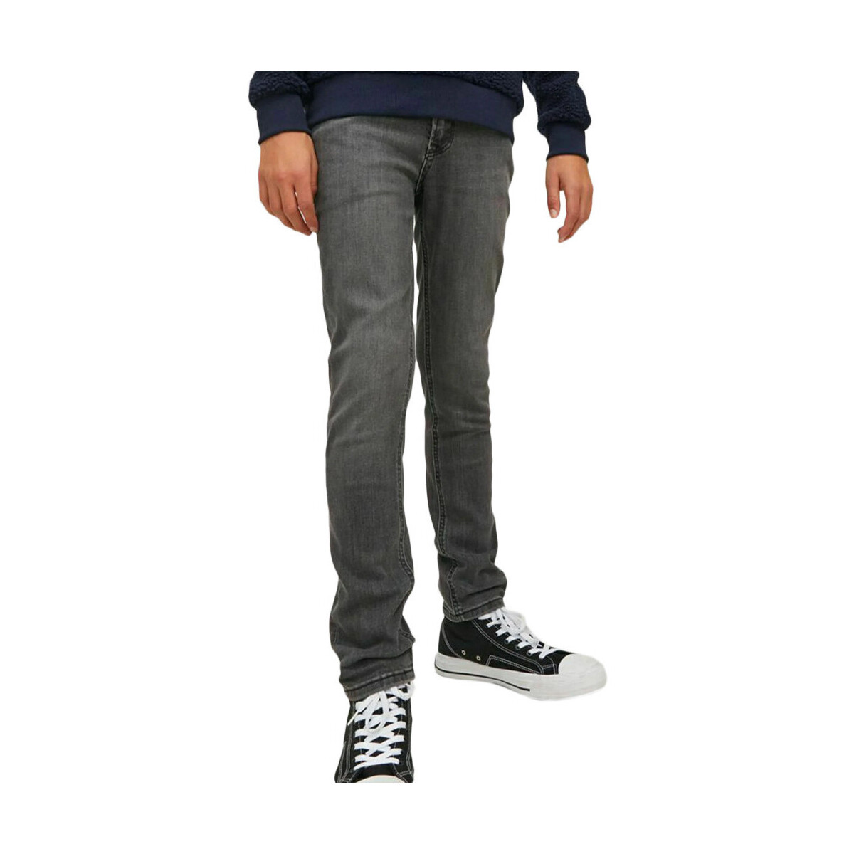 Textiel Jongens Skinny jeans Jack & Jones  Zwart