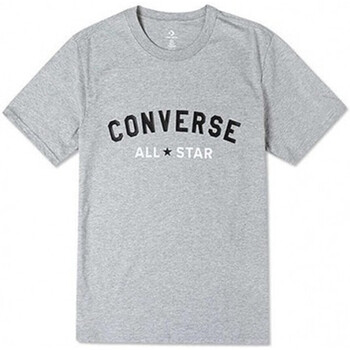 Textiel Heren T-shirts korte mouwen Converse  Grijs