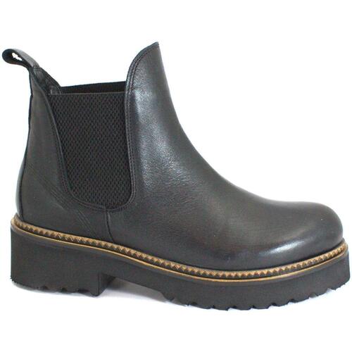 Schoenen Dames Enkellaarzen Bueno Shoes BUE-RRR-WT0801-AMF Zwart