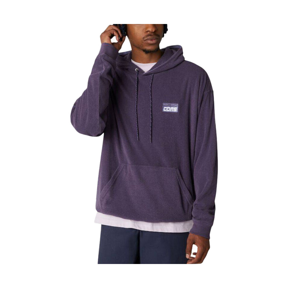 Textiel Heren Sweaters / Sweatshirts Converse  Violet