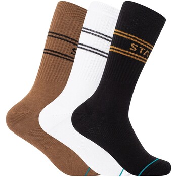 Ondergoed Heren Socks Stance Set van 3 casual basissokken Multicolour