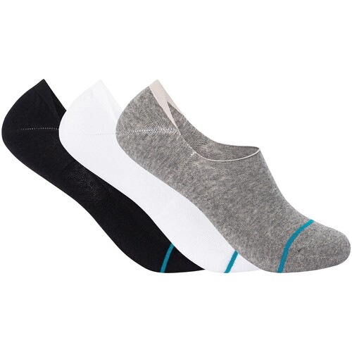 Ondergoed Heren Socks Stance Set van 3 casual no-show sokken Multicolour