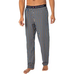 Textiel Heren Pyjama's / nachthemden Tommy Hilfiger Geweven pyjamabroek met print Multicolour