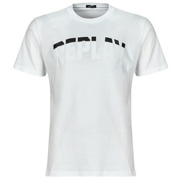 Textiel Heren T-shirts korte mouwen Replay M6762-000-23608P Grijs
