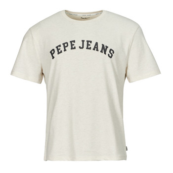 Textiel Heren T-shirts korte mouwen Pepe jeans CHENDLER Wit