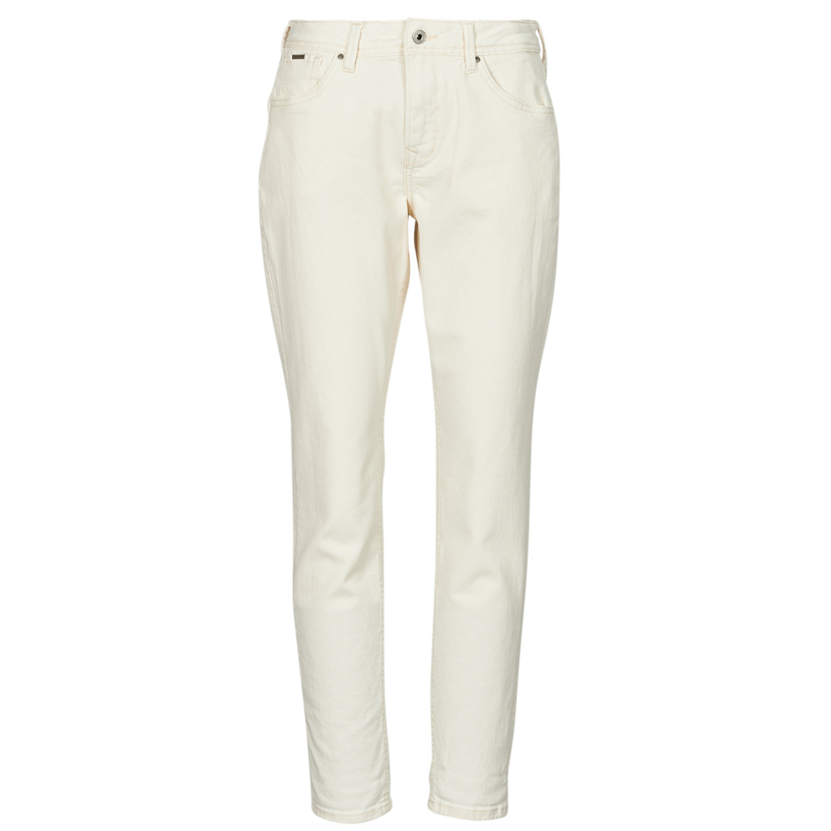 Textiel Dames Straight Pepe jeans TAPERED JEANS HW Jeans