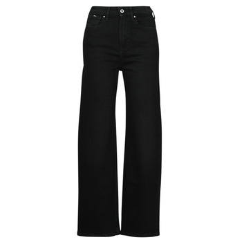 Textiel Dames Flared/Bootcut Pepe jeans WIDE LEG JEANS UHW Zwart