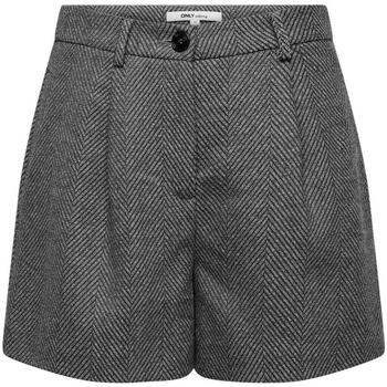 Textiel Dames Korte broeken / Bermuda's Only  Grijs