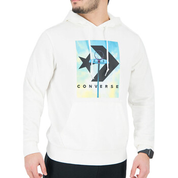 Textiel Heren Sweaters / Sweatshirts Converse  Wit