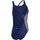 Textiel Dames Zwembroeken/ Zwemshorts adidas Originals Inf Ec3S 1Pc Blauw