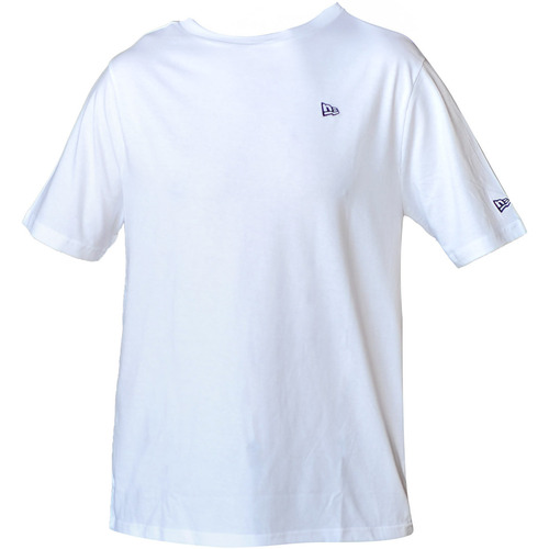 Textiel Heren T-shirts korte mouwen New-Era NE Essentials Tee Wit