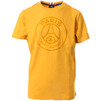 Textiel Jongens T-shirts korte mouwen Paris Saint-germain  Geel