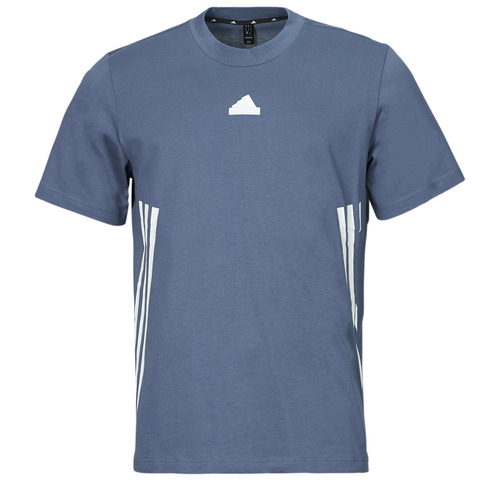 Textiel Heren T-shirts korte mouwen Adidas Sportswear M FI 3S REG T Blauw